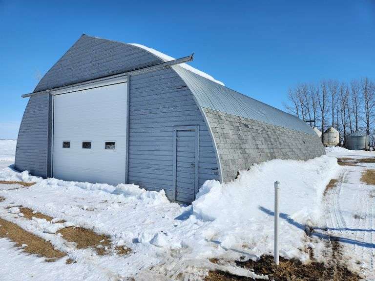 Wood Quonset to be moved Yorkton Auction Centre