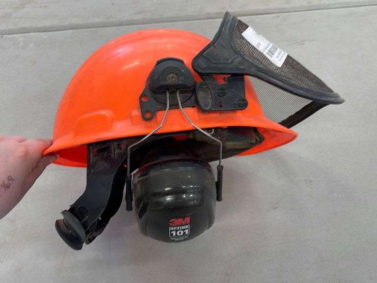 Sthil Chainsaw Hard Hat / Shield / Ear Muffs Yorkton Auction Centre