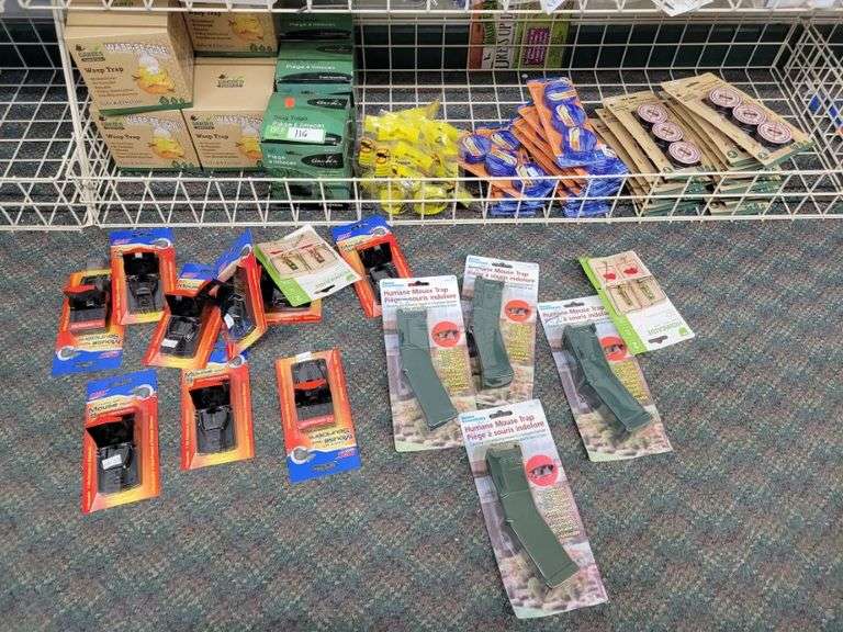 Assorted Home / Garden Pest Control Yorkton Auction Centre