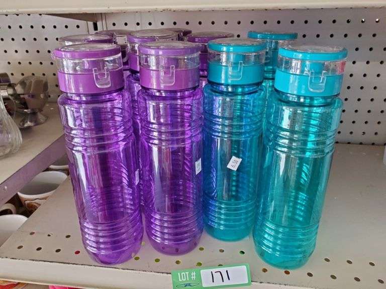 Assorted Plastic Water Bottles Yorkton Auction Centre