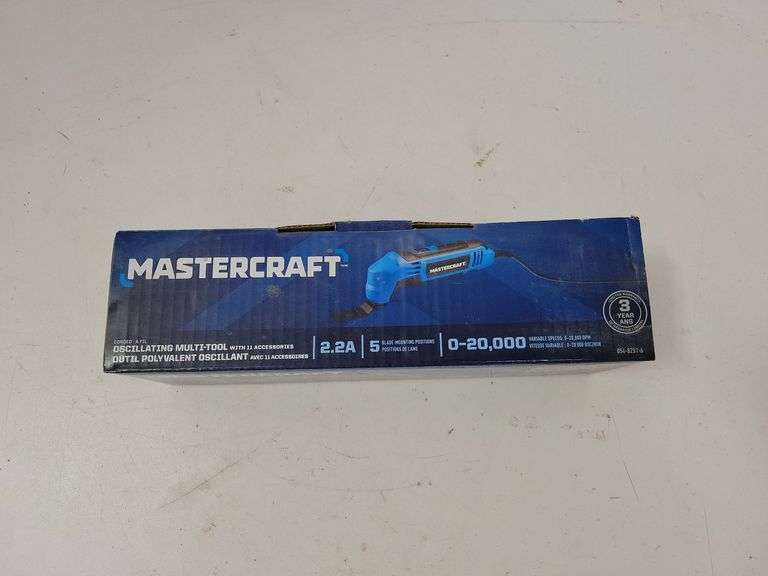 Mastercraft Oscillating Multi Tool Yorkton Auction Centre