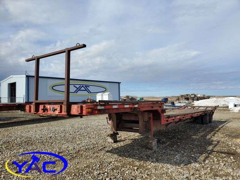 1978 TRANSCRAFT STEP DECK TRAILER Yorkton Auction Centre