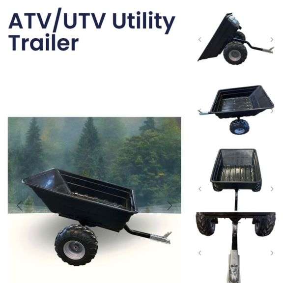 Tru North ATV Tub Trailer Donated By Countryside Motors Ltd. Value