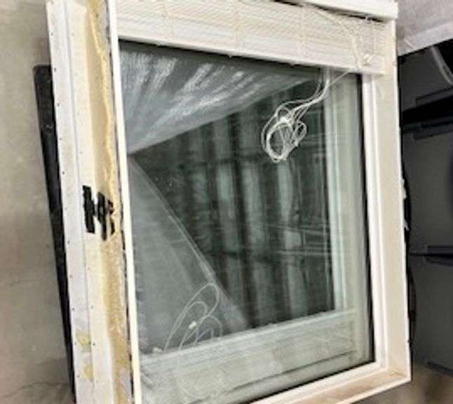 2 40x52” Sealed Window Units with Builtin Blinds Yorkton Auction Centre