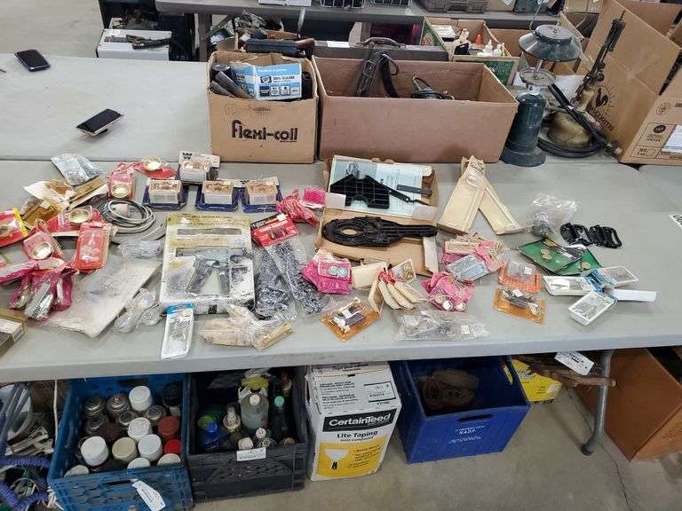Box Of Misc Door Hardware Yorkton Auction Centre