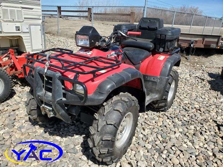 2001 Honda Rubicon 500 Yorkton Auction Centre