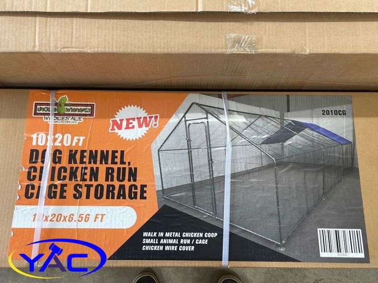 10' x 20' Dog Kennel, Chicken Run Yorkton Auction Centre