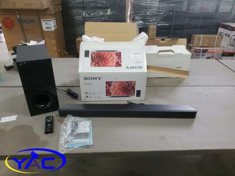 Sony Sound Bar Yorkton Auction Centre