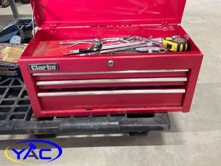 Clarke Tool Box W/ Tools Yorkton Auction Centre