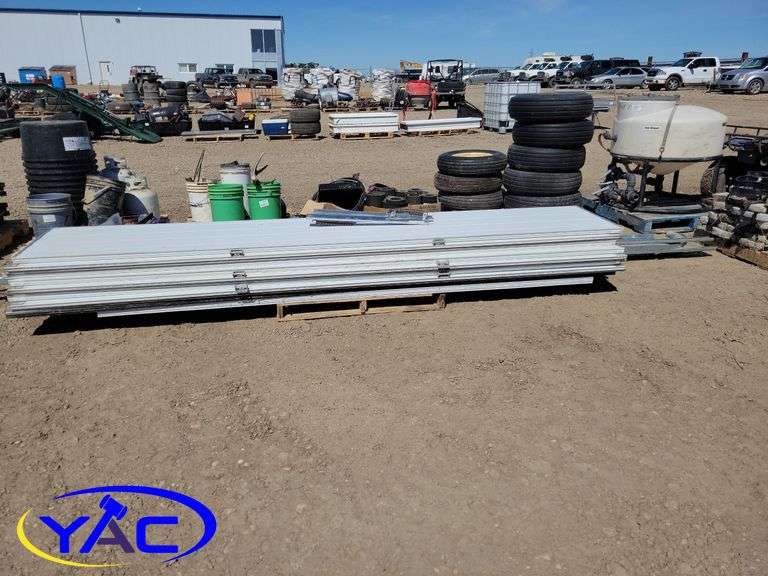 Over Head Door Approx 12'Wx16'H W/ Hardware Yorkton Auction Centre