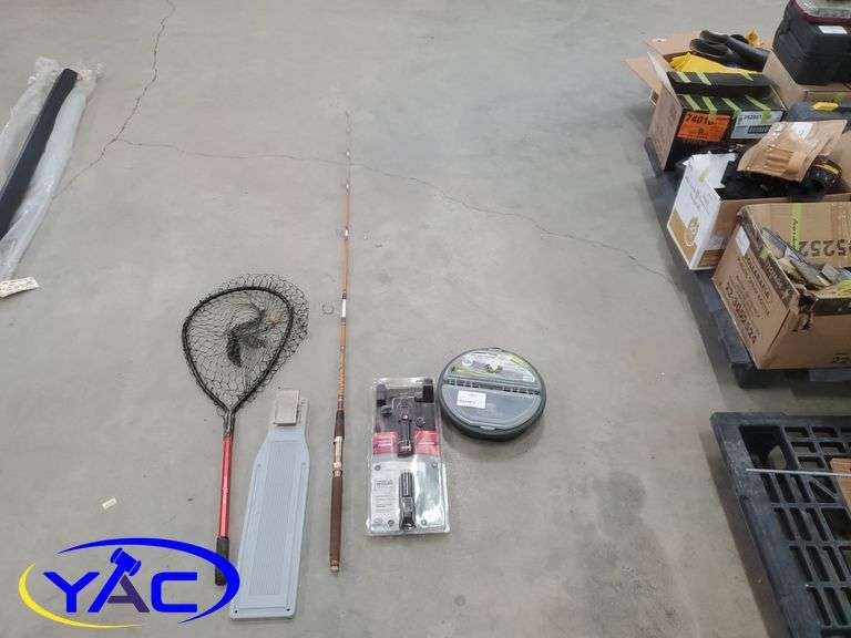 Fillet Board / Portable Spooler/ Bucket Tackle Box / Rod & Net