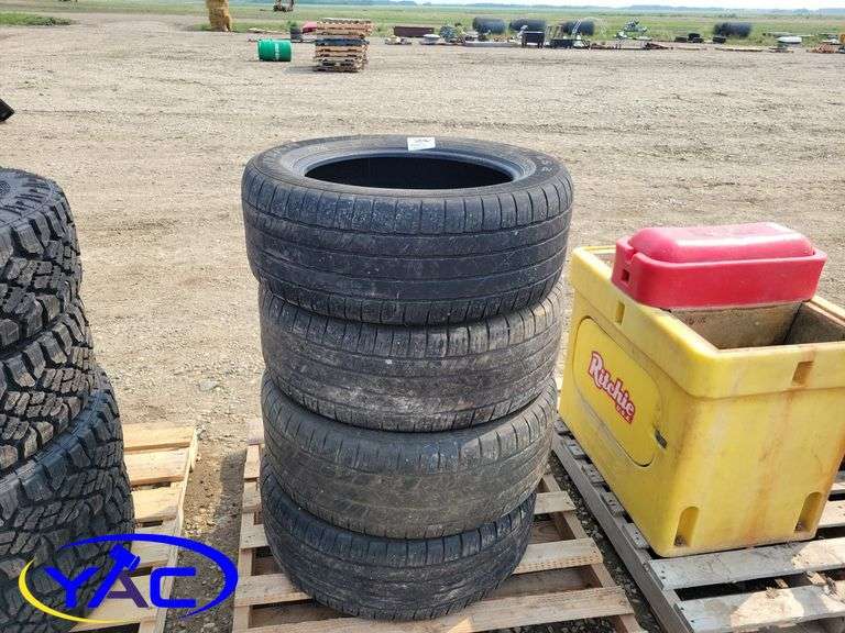 4 Goodyear Eagle P275/55R20 Tires Yorkton Auction Centre