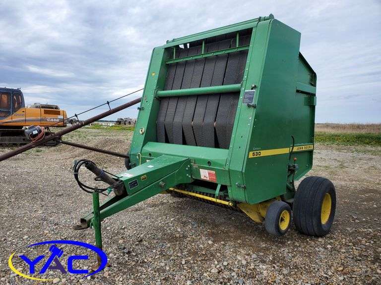 John Deere 530 Round Baler Yorkton Auction Centre