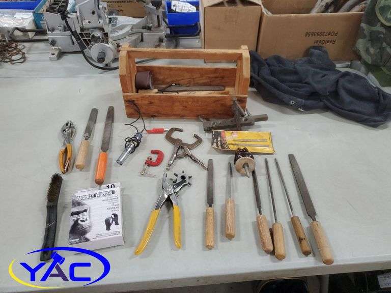 Tool Box W/ Assorted Tools Yorkton Auction Centre
