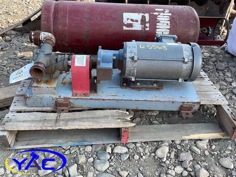 110v 220v Electric Motor With JABSCO High Pressure Pump Yorkton