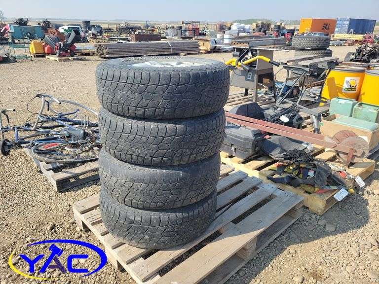 4 225/ 70 R16 Tires / Rims Yorkton Auction Centre
