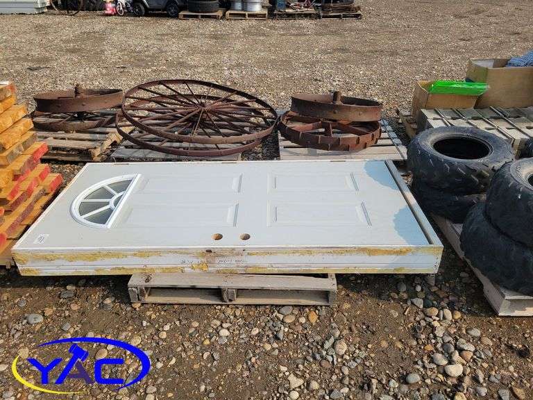 36" Exterior Door W/ 2x6 Frame Yorkton Auction Centre