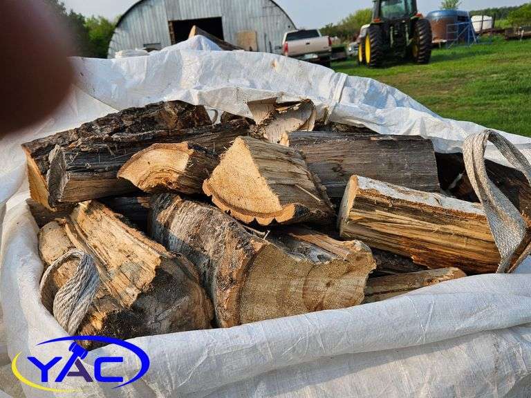 Mini Bulk Bag of White Poplar Firewood - Yorkton Auction Centre