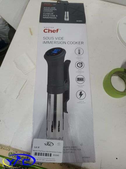Master Chef Sous Vide Immersion Cooker - Yorkton Auction Centre