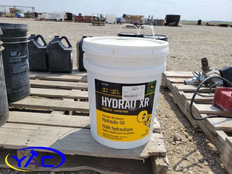 5 Gallon John Deere All Season Synthetic Hydraulic Oil Yorkton