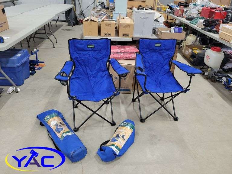 2 Folding Lawn Chairs Yorkton Auction Centre