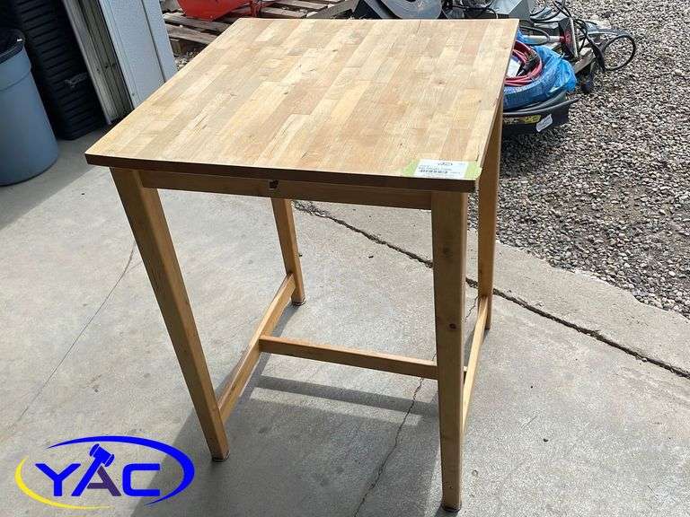 Bar Height Table Yorkton Auction Centre