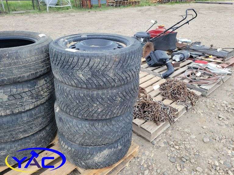 4 245/45R18 Tires Yorkton Auction Centre