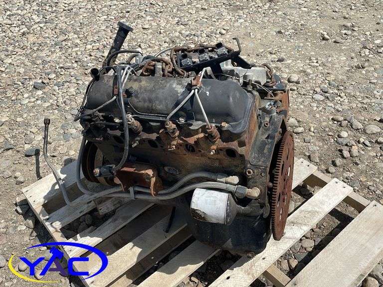 6.5 Chevrolet Diesel Engine For Parts Only Yorkton Auction Centre
