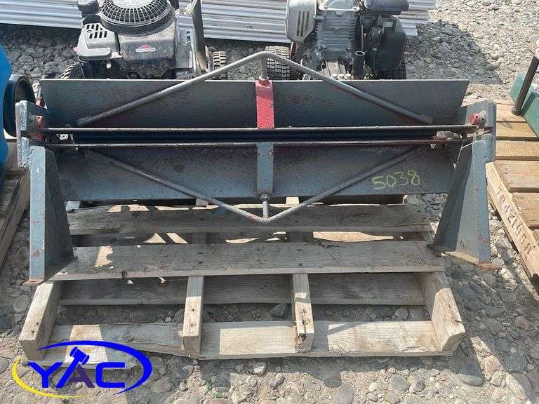 48" Metal Brake Yorkton Auction Centre