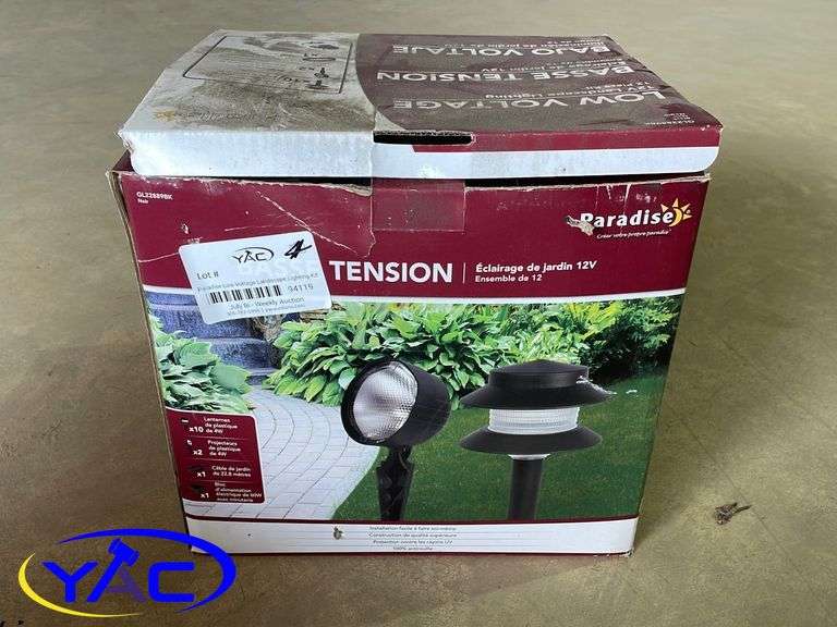 Paradise Low Voltage Landscape Lighting Kit Yorkton Auction Centre