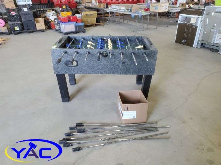 Foosball Table W/ Extra Parts Yorkton Auction Centre