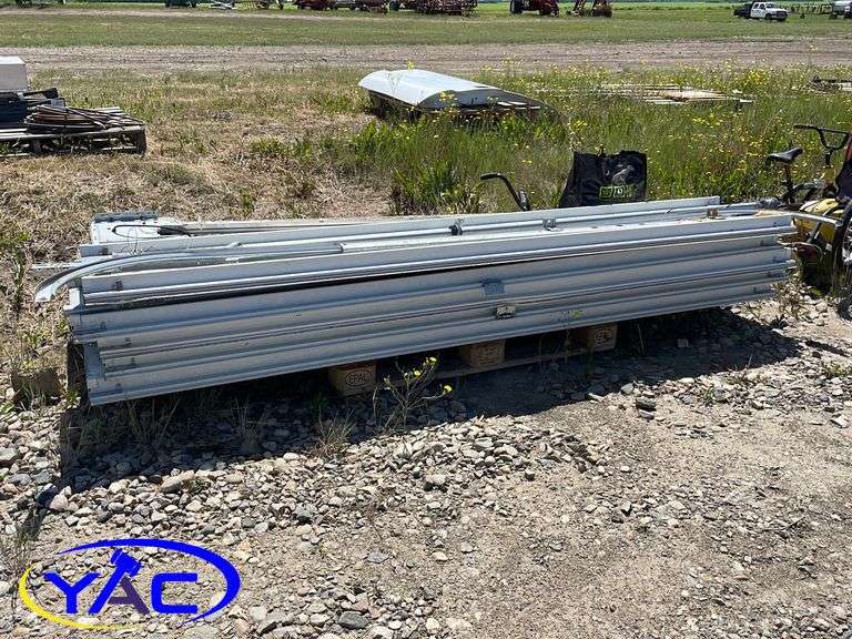 2 Garage Doors with 1 Opener 9 ft Wide Yorkton Auction Centre