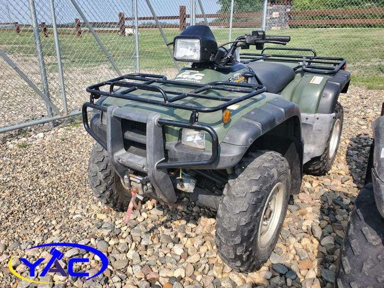 2004 Honda Rubicon Quad Yorkton Auction Centre