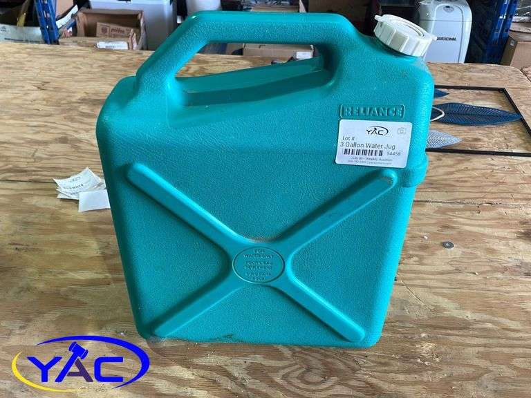 3 Gallon Water Jug Yorkton Auction Centre
