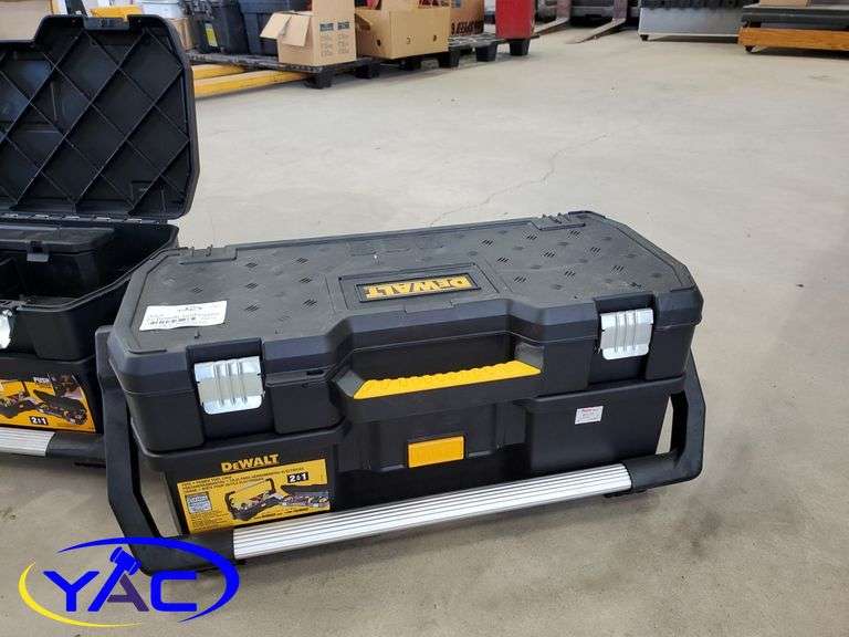 2 Dewalt Tool Cases Yorkton Auction Centre