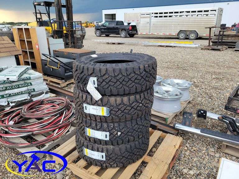 4 Goodyear LT275/70R18 Wrangler Tires Load range "E" Yorkton