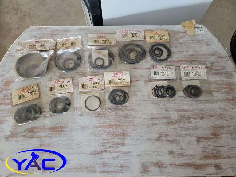 11 Sets Hydraulic Cylinder Repair Seal Kits Yorkton Auction Centre