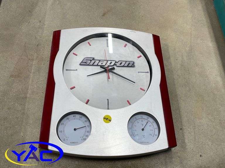 Snap On Clock Yorkton Auction Centre