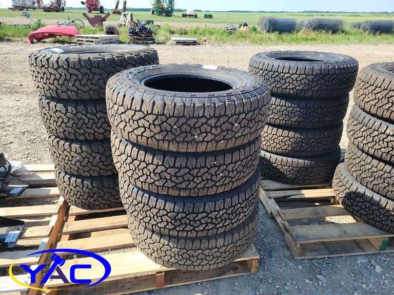 4 Goodyear Wrangler 235/70R16 Tires Yorkton Auction Centre