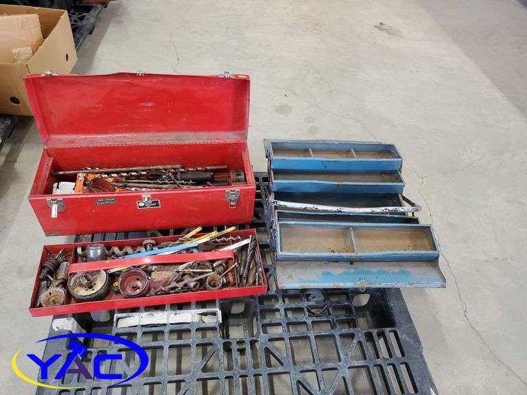 2 Tool Boxes W/ Tools Yorkton Auction Centre