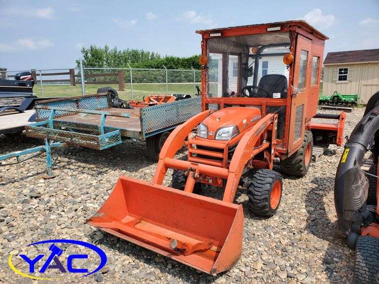 Kubota BX2660 Tractor W/ LA243 Loader Yorkton Auction Centre