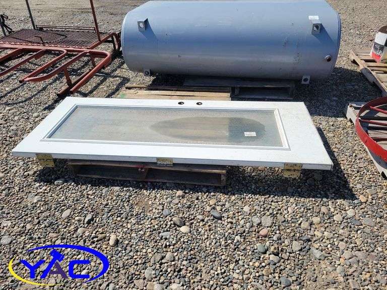 Metal Exterior Door Yorkton Auction Centre