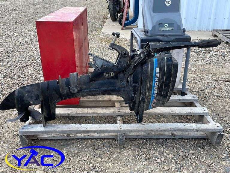 Mercury 4.5hp Outboard Motor No Spark Yorkton Auction Centre