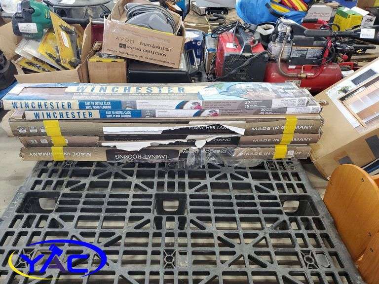 4 Boxes of Flooring Yorkton Auction Centre