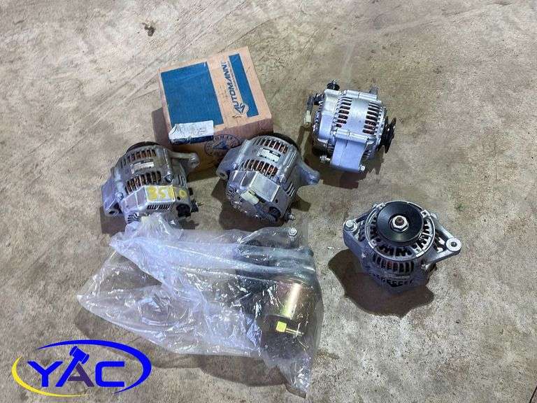 Box of Alternators Yorkton Auction Centre