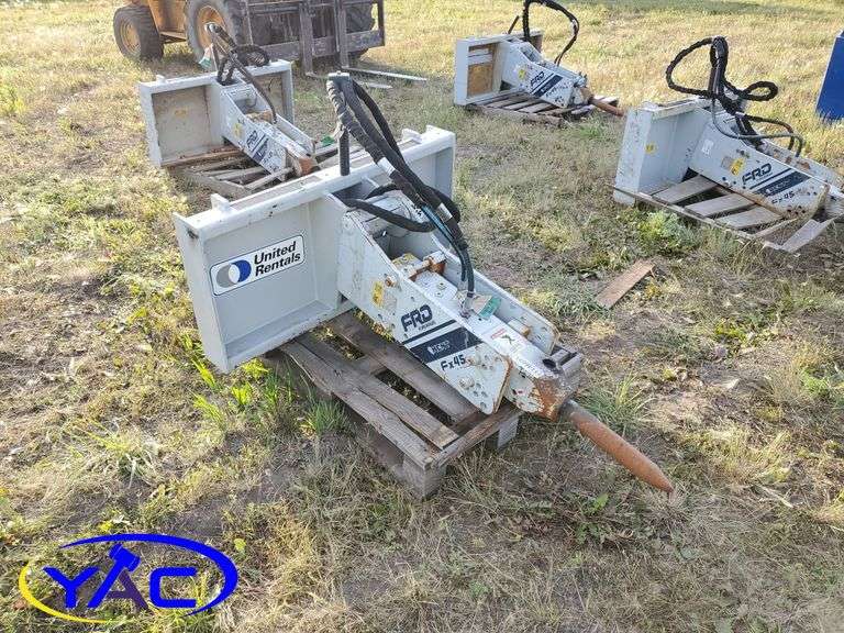 2021 FURUKAWA KFX45ACPQA HYDRAULIC HAMMER SKID STEER ATTACHMENT SN