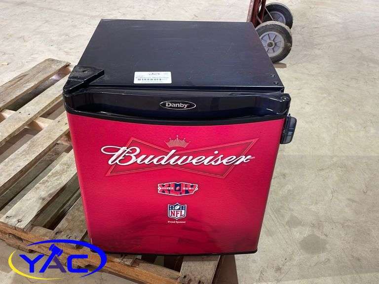 Budweiser Mini Fridge Yorkton Auction Centre
