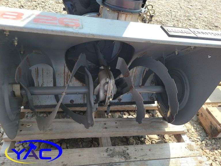 Snow Blower Yorkton Auction Centre