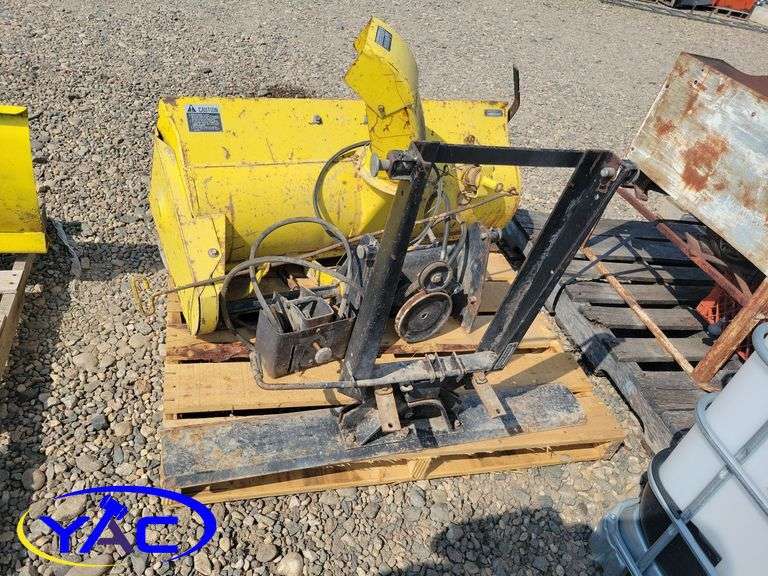 John Deere Grader Blade Attachment Lawn Tractor Attachment Yorkton