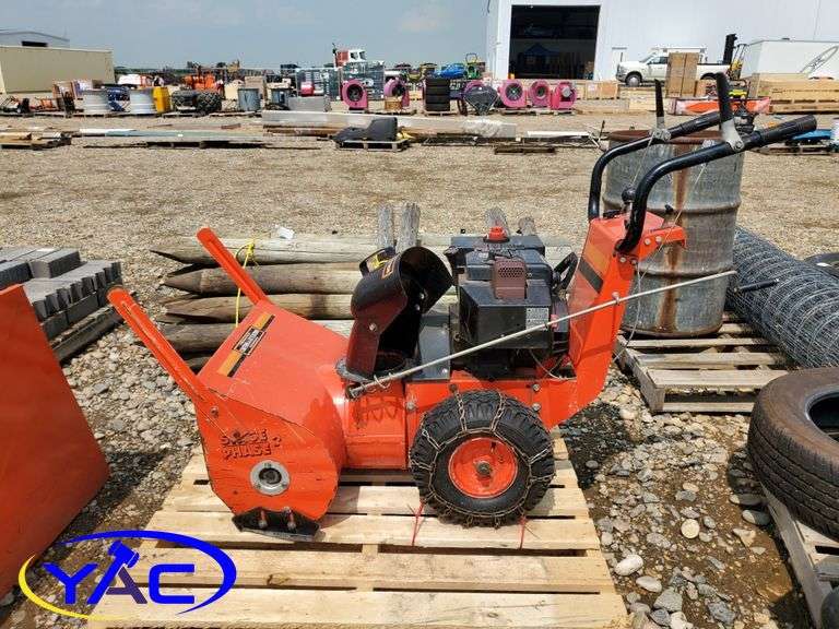 Snow Blower Yorkton Auction Centre